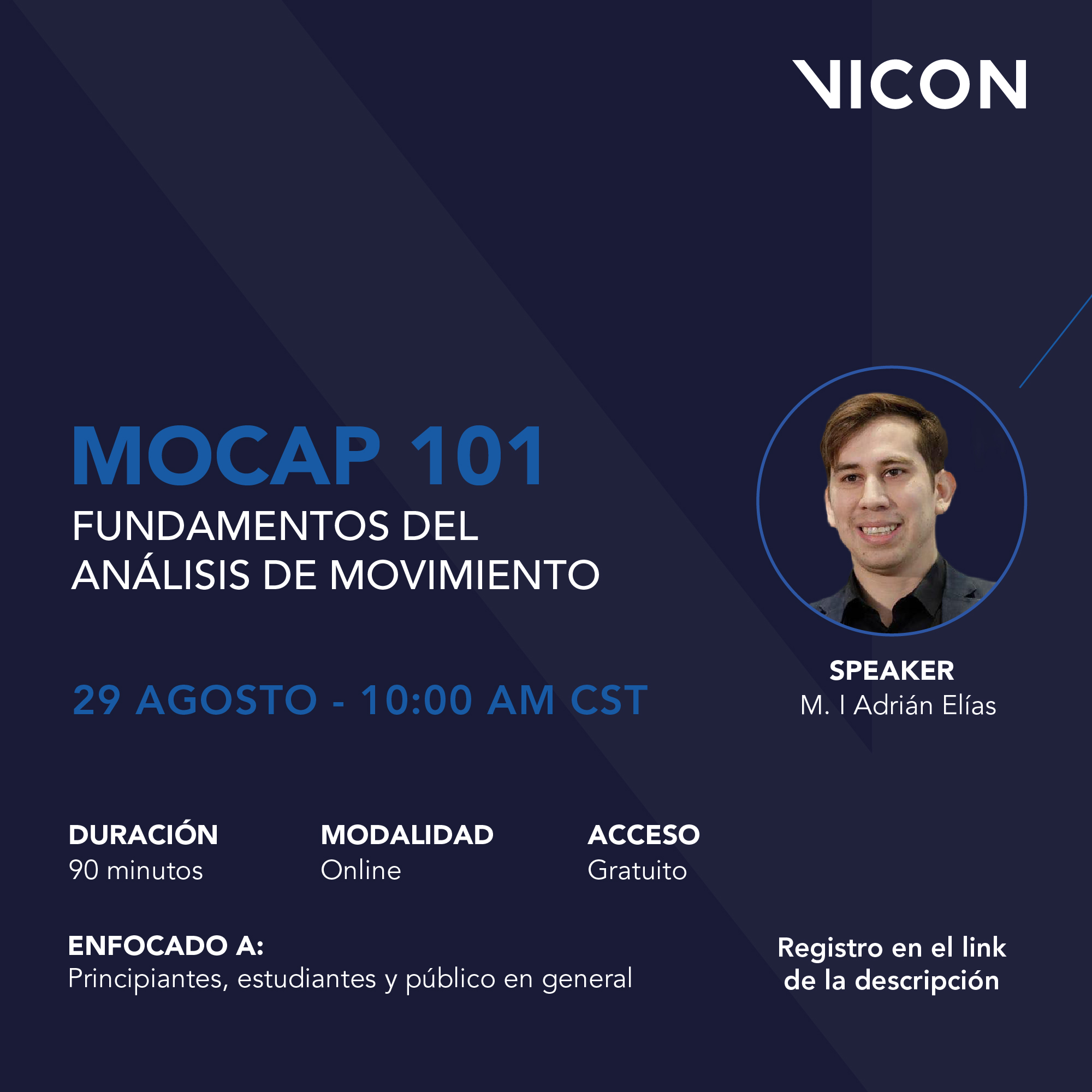 MOTION CAPTURE PARA CIENCIAS DE LA VIDA